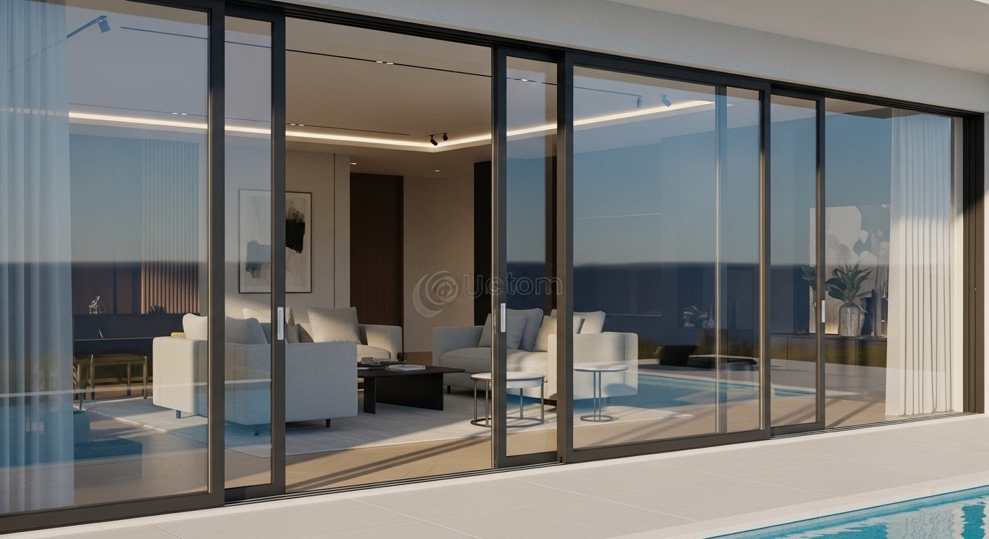 Aluminium sliding door system India — institutional project supply